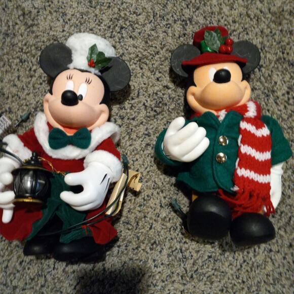 Mini Mouse & Mickey Mouse Christmas - Picture 1 of 4